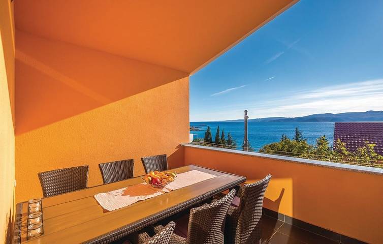 Ferienwohnung für 4 Personen, mit Balkon/Terrasse in Ribarica