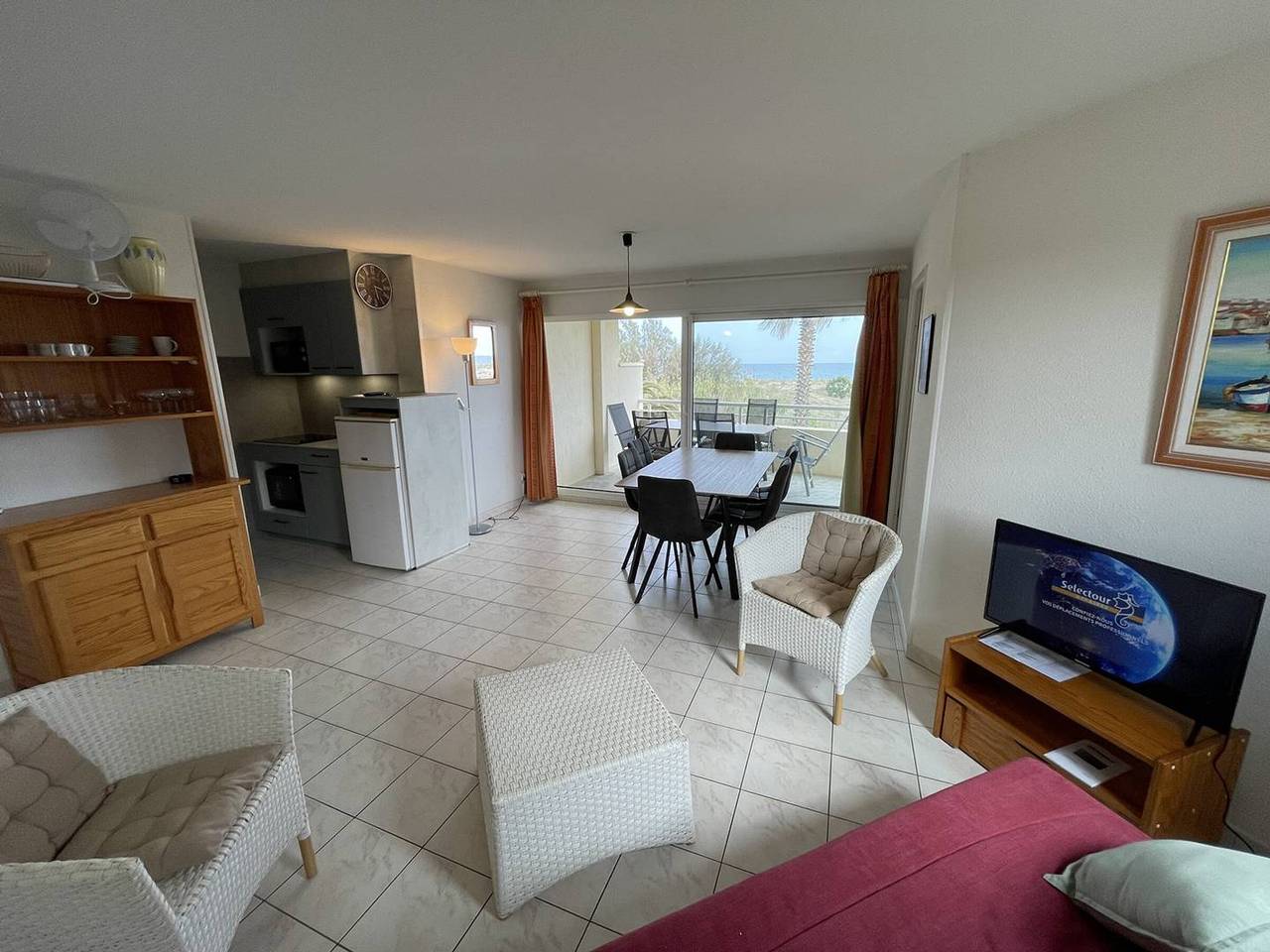Appartement entier, T3 6 pers avec piscine et accès direct plage - Saint-Cyprien in Saint-Cyprien, Côte d'Améthyste