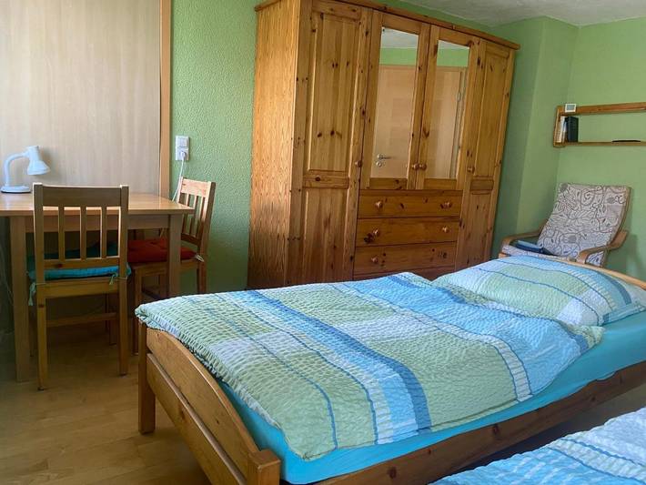 Ferienwohnung für 2 Personen, mit Balkon und Terrasse sowie Ausblick in Wilhelmsdorf - 4