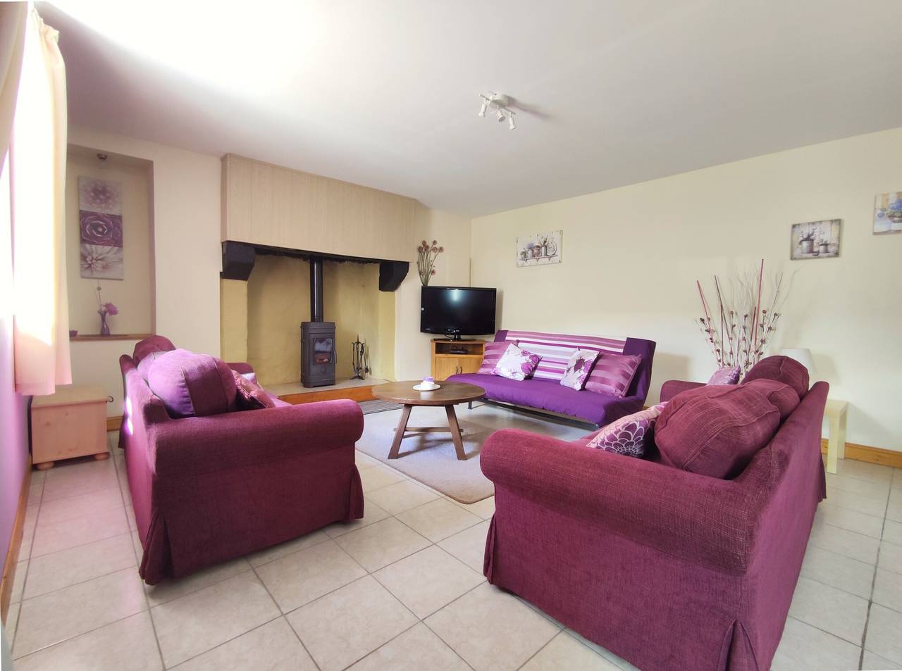 Gîte Lavande – Pen Ar Voas Gîtes mit privater Terrasse, Gemeinschaftsgarten und Wlan in Plestin-les-Grèves, Ceinture Dorée