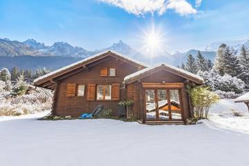 Hütte für 5 Personen, mit Terrasse, kinderfreundlich in Chamonix