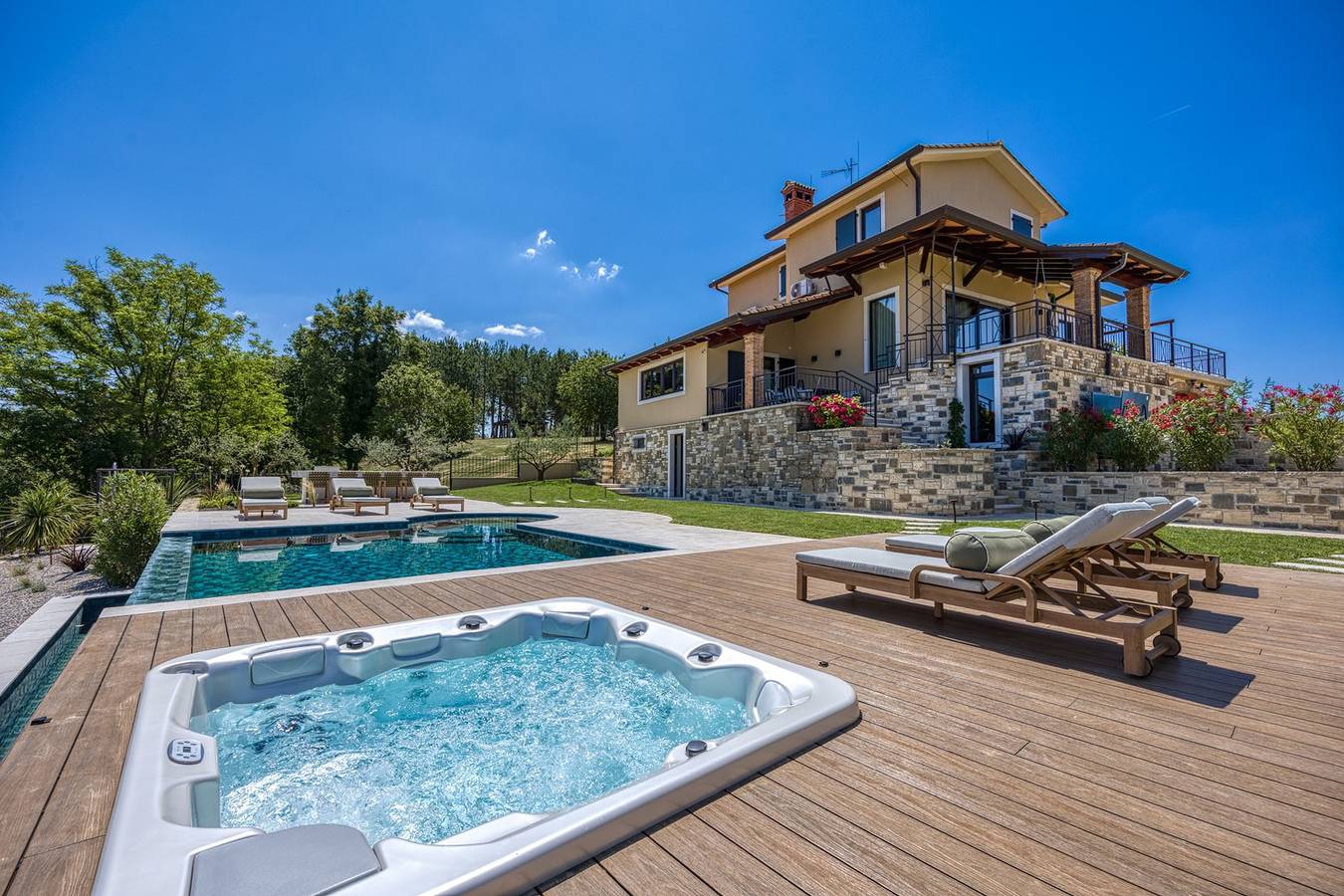 Villa Clara Meloni in Karojba, Zentralistrien
