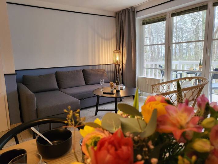 Ferienwohnung für 4 Personen, mit Balkon - 1