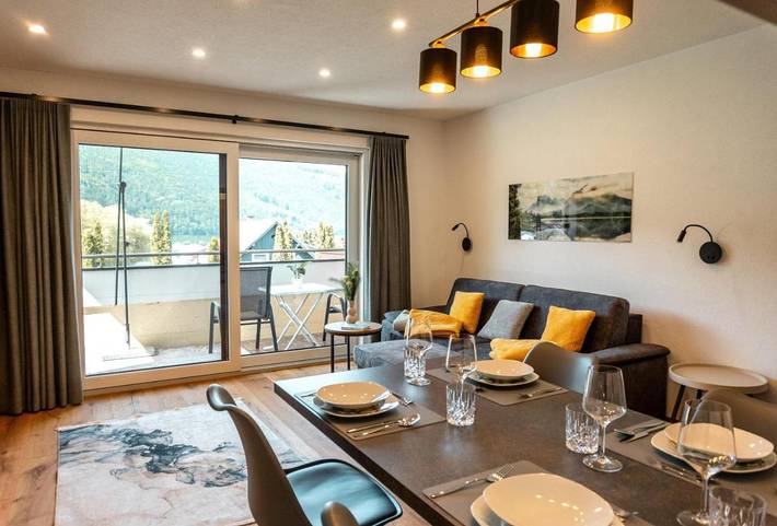 Maison d’hôte pour 4 personnes, avec Balcon et Vue sur le lac à Radenthein