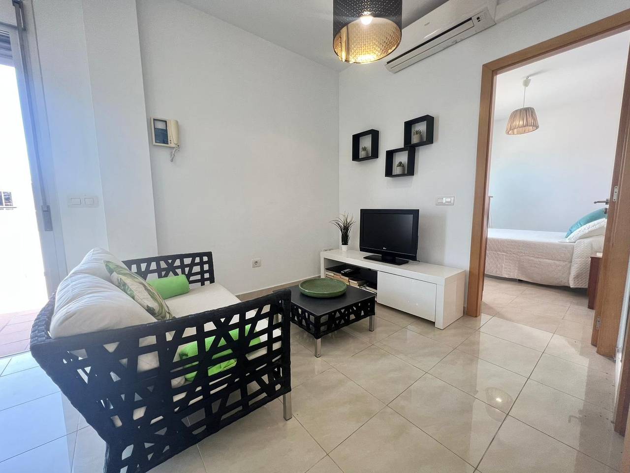Ganze Wohnung, Ferienwohnung 'Sol Y Mar' mit Meerblick, Wlan und Klimaanlage in Arguineguin, Mogán