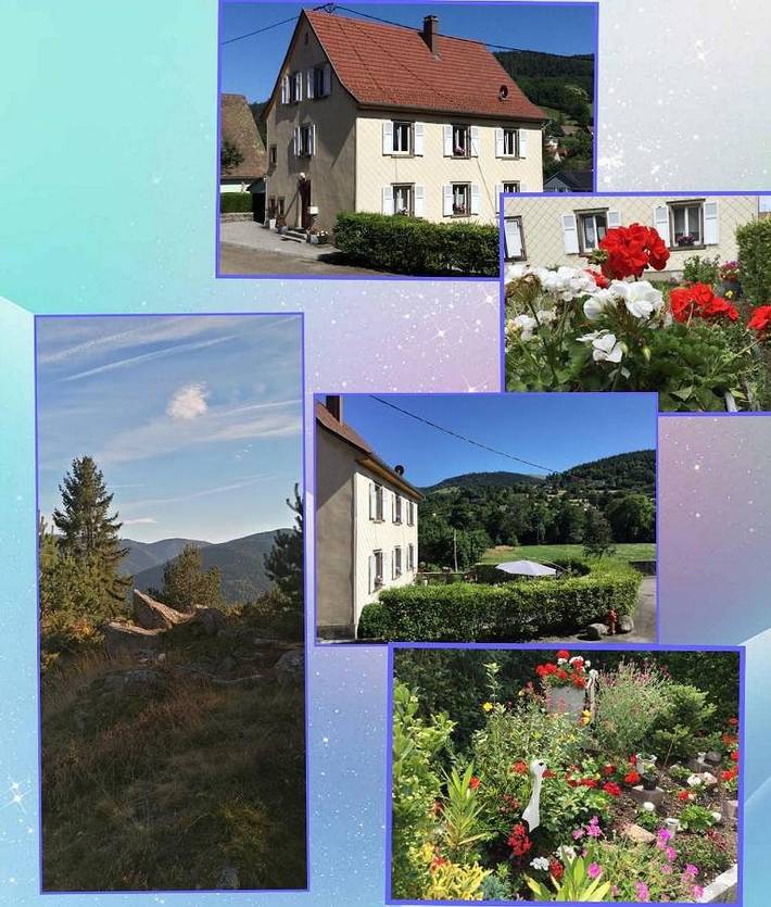 Appartement de vacances pour 4 personnes, avec vue et jardin