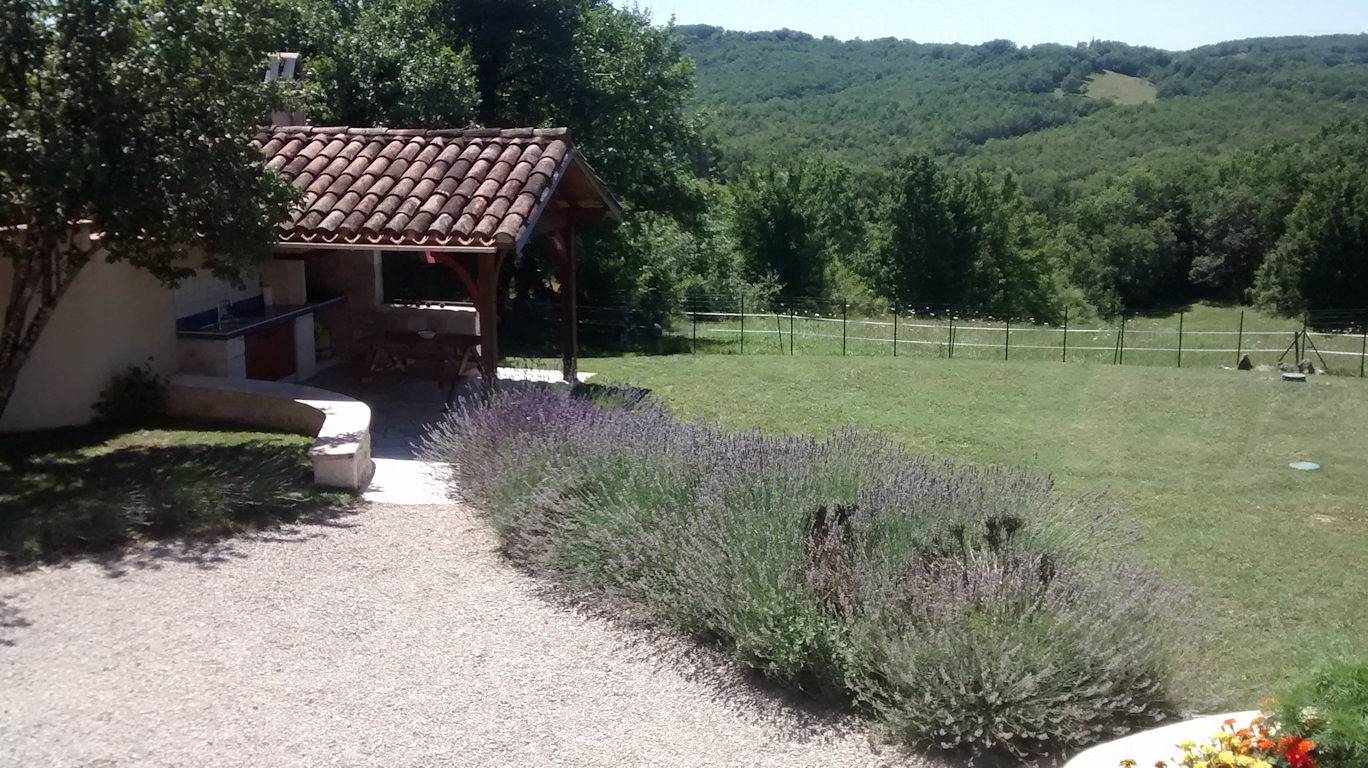 Maison "Bellevue", proche de Saint-Cirq-Lapopie in Berganty, Massif central