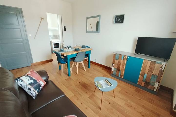 Appartement de vacances pour 4 personnes, avec jardin
