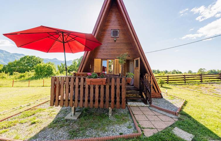 Ferienhaus für 4 Personen, mit Garten und Terrasse, mit Haustier