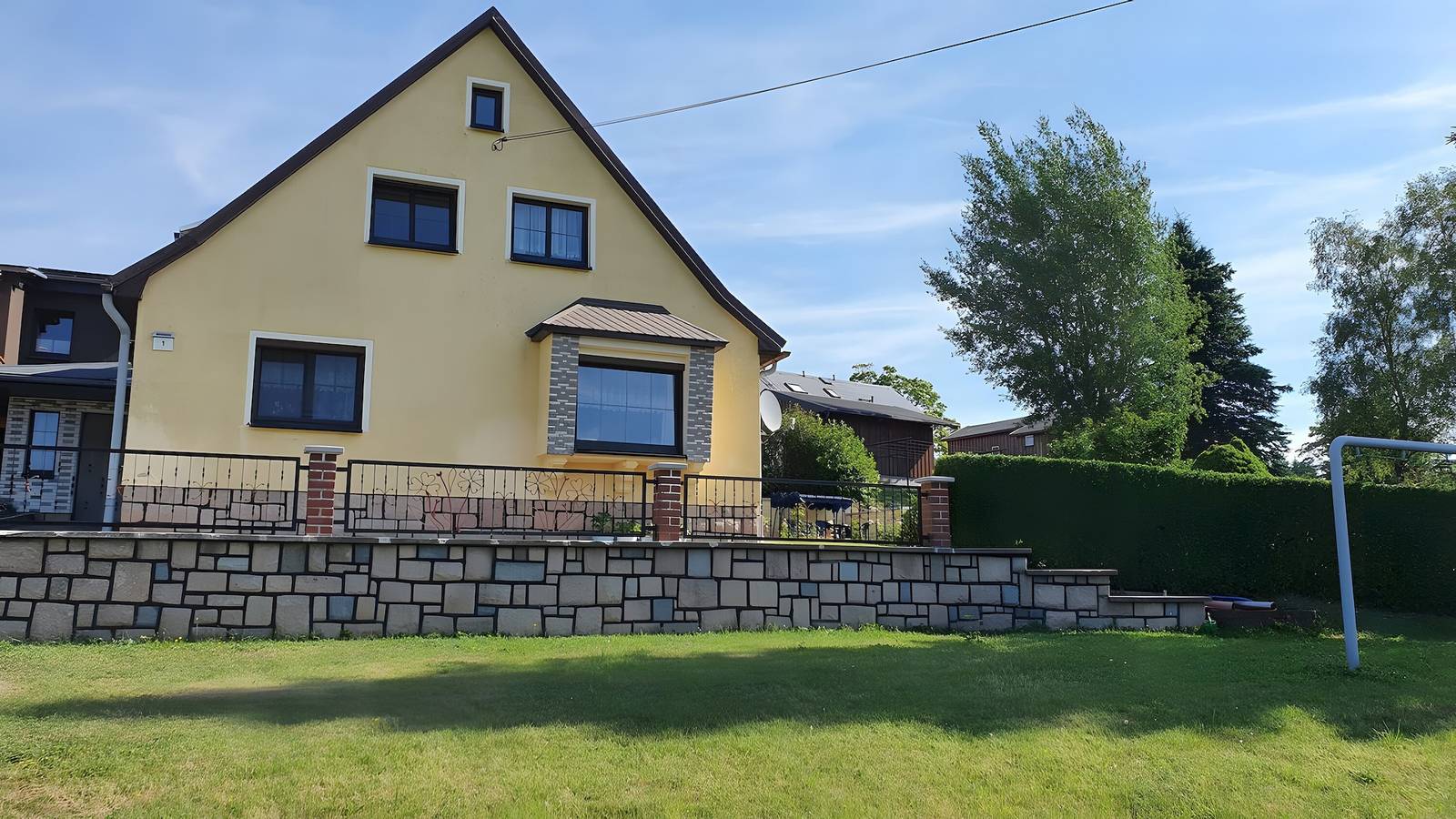 Ferienhaus für 5 Personen, 80 m², mit Bergblick, privatem Garten und Wlan in Muldenhammer, Chemnitz und Umgebung