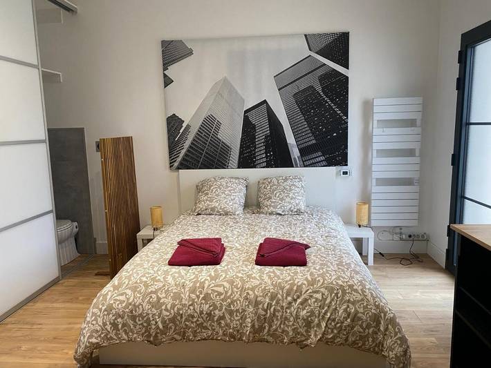 Gîte pour 2 personnes, avec vue et jardin ainsi que terrasse et piscine, animaux acceptés à Soussans - 2