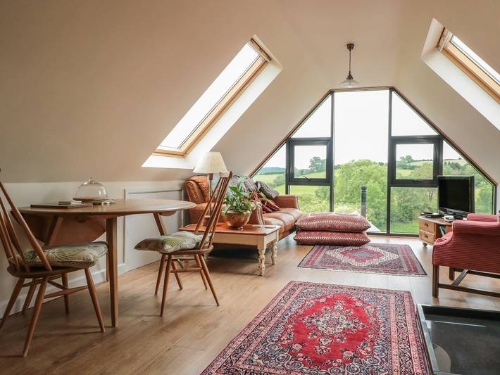 Casa rural para 2 personas con piscina in Herefordshire