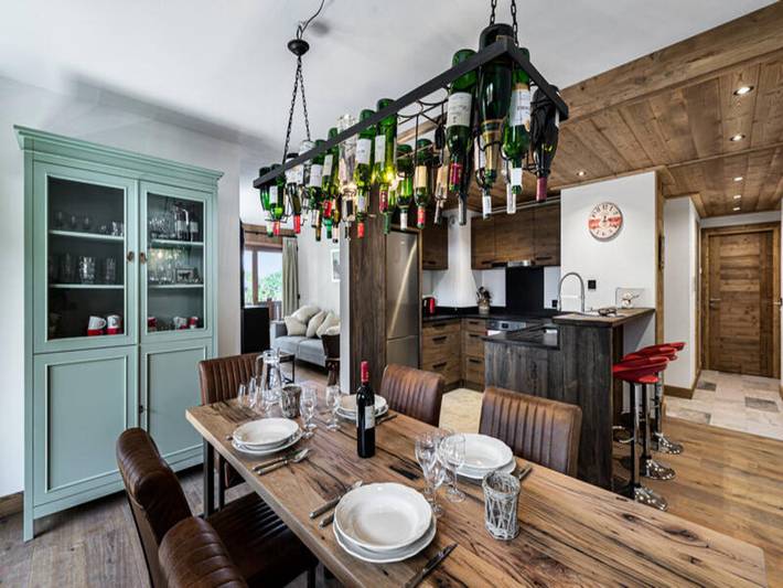 Gîte pour 8 personnes, avec balcon, animaux acceptés dans Courchevel 1300 (Le Praz) - 3