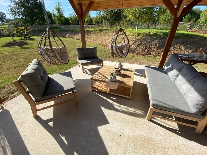 Location de vacances pour 4 personnes, avec jacuzzi ainsi que jardin et terrasse, animaux acceptés à La Chaise-Baudouin - 4