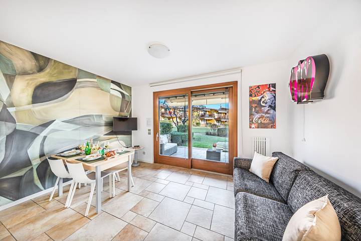 Ferienwohnung für 4 Personen, mit Seeblick und Terrasse sowie Garten in Moniga del Garda - 4