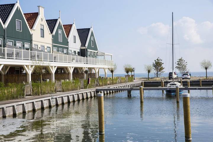 Vakantiehuis voor 10 personen, met balkon en balkon/terras in Waterland