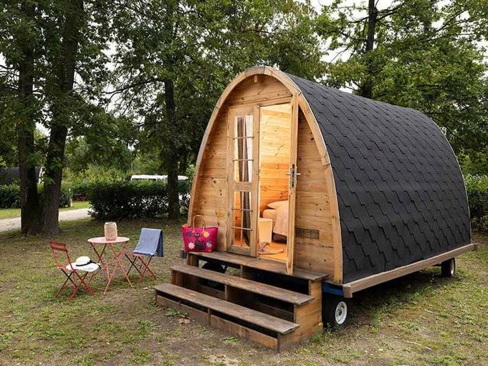 Cabane en bois pour 2 personnes