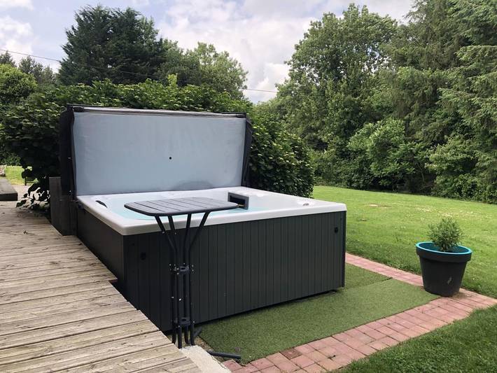 Gîte pour 4 personnes, avec jacuzzi et terrasse ainsi que jardin et sauna, animaux acceptés à Pédernec - 4