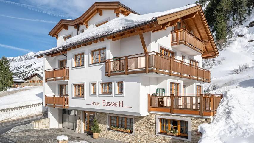 Apartament wakacyjny dla 3 osób, z taras i sauna w Obergurgl