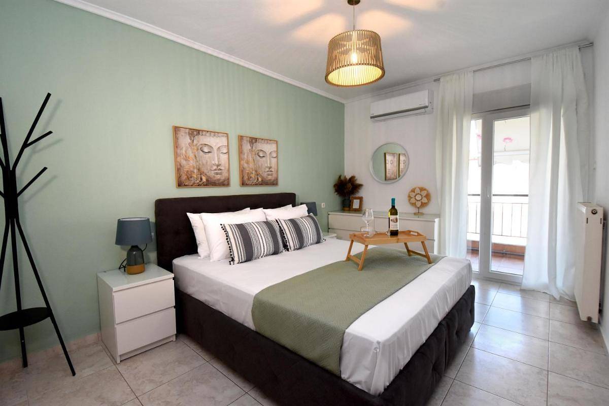 Ganze Wohnung, Lux Mint Apartment - Ein moderner Luxusort mit Meerblick in Epanomi, Thessaloniki und Umgebung