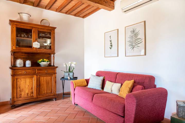 Casa Vacanze 'Il Cerreto – Casa Rosmarino' con Giardino Privato, Wi-Fi e Aria Condizionata in Massa Marittima, Provincia di Grosseto