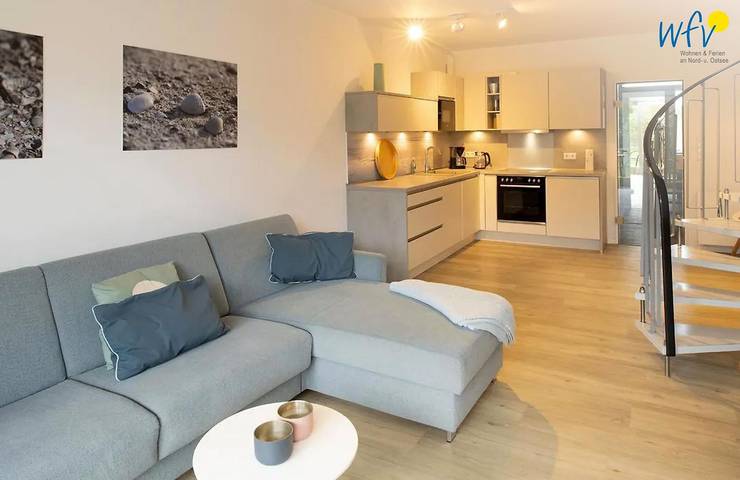 Ferienwohnung für 5 Personen, mit Sauna und Balkon sowie Garten auf Langeoog - 4