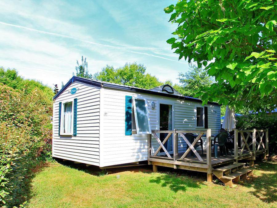 Camping Les Granges - Mobilhome 4 personnes - Confort Ohara 24 m² +terrasse in Vayrac, Quercy