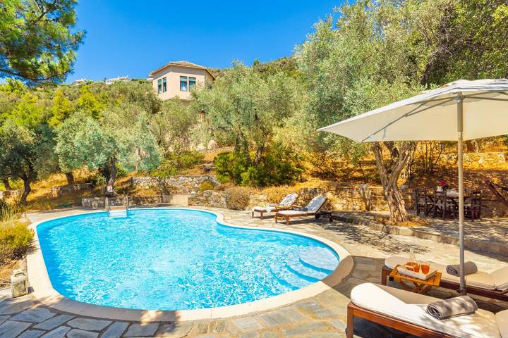 Ferienhaus für 6 Personen, mit Meerblick und Terrasse sowie Garten auf Skopelos - 3