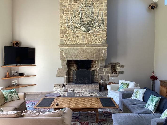 Gîte pour 10 personnes, avec jardin à La Lucerne-d'Outremer - 3