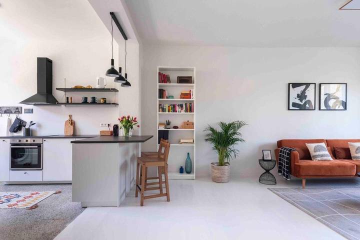 Ferienwohnung für 3 Personen, mit Balkon und Terrasse sowie Garten in Berlin Pankow