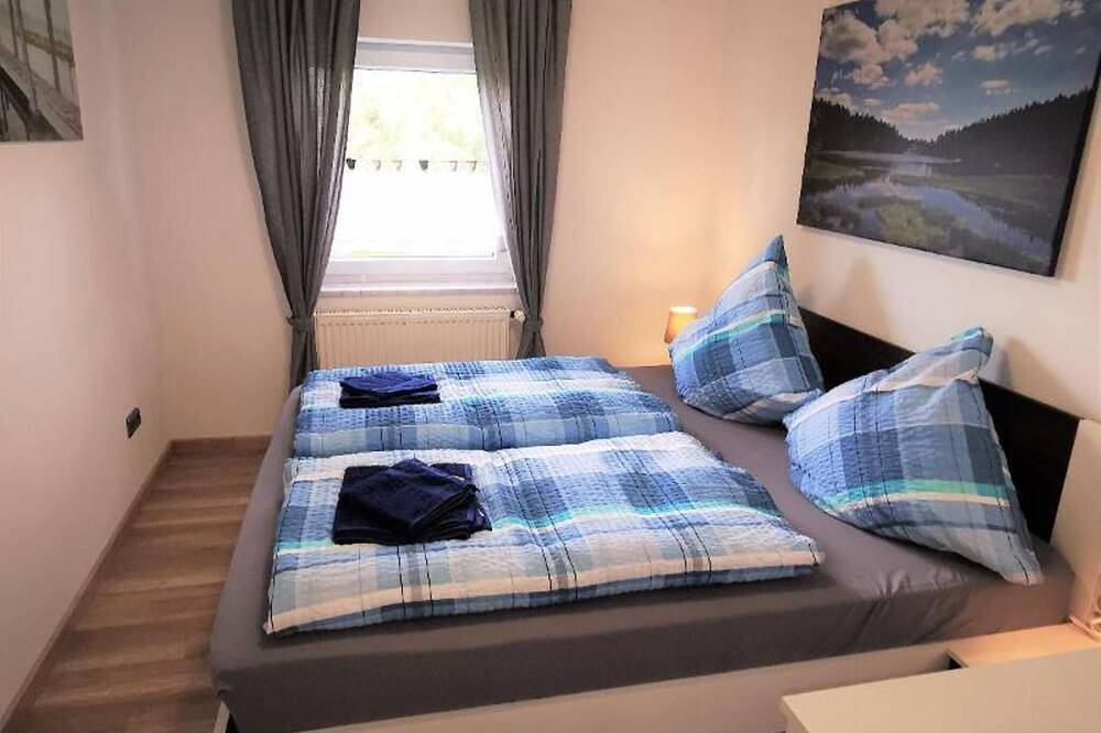 Ganze Wohnung, 5 Sterne Ferienwohnung (100qm) mit 2 Schlafzimmern und Garten in Sankt Oswald-Riedlhütte, Šumava Mountains