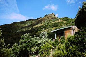 Cabane en bois pour 2 personnes, avec jacuzzi et terrasse en Corse