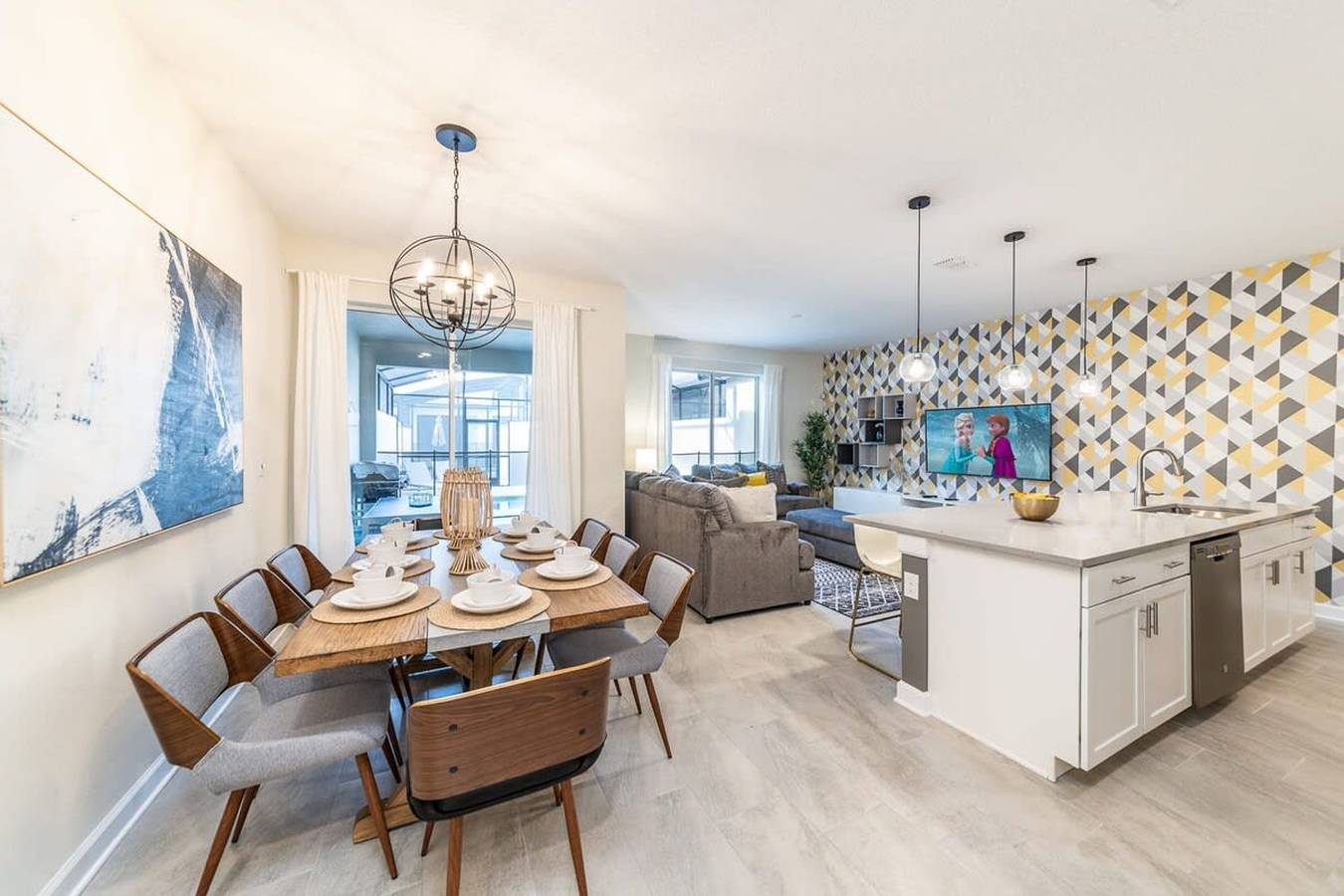 Magic villa with themed bedrooms and private pool in Osceola County