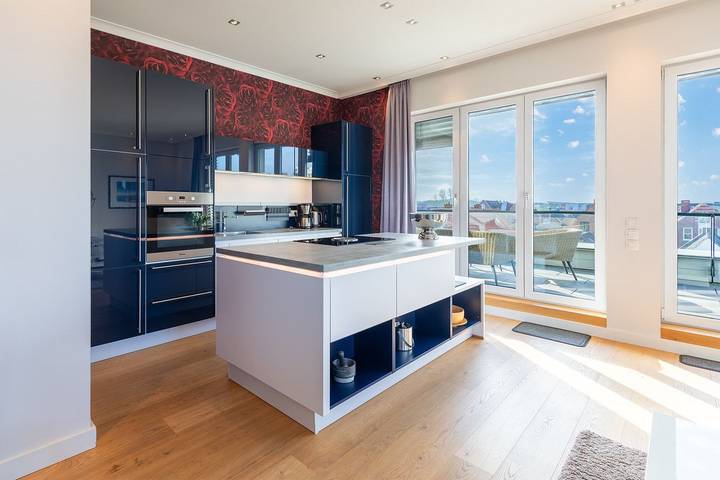 Ganze Wohnung, Ferienwohnung Penthouse Horizont in Husum für bis zu 4 Personen in Husum Hafen, Husum