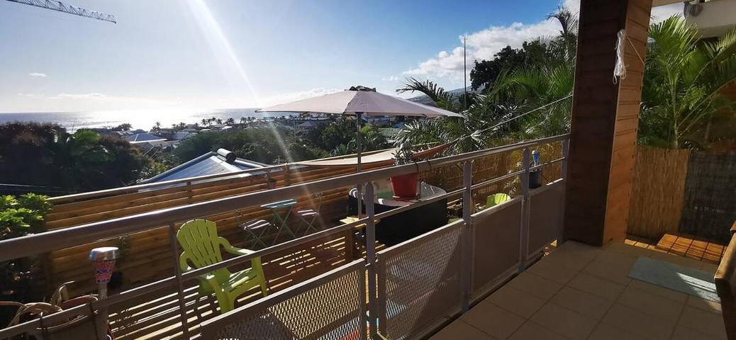 Gîte pour 4 personnes, avec vue et jardin dans Plage de Saint-Leu - 4