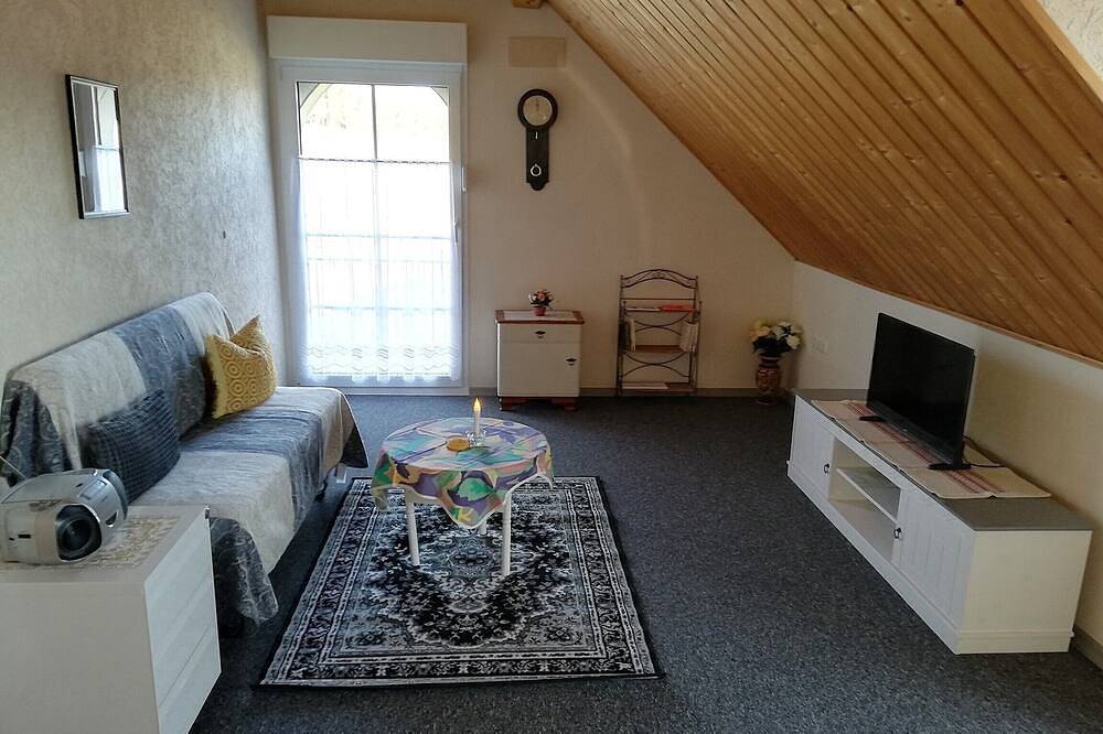 Ganze Wohnung, Gemütliche Ferienwohnung mit Weitblick ins Grüne für 1 - 2 Personen. Naturnah! in Naila, Landkreis Hof