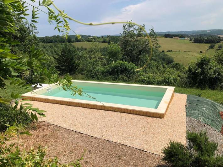 Maison de vacances pour 6 personnes, avec Balcon et Terrasse ainsi que Jardin et Vue