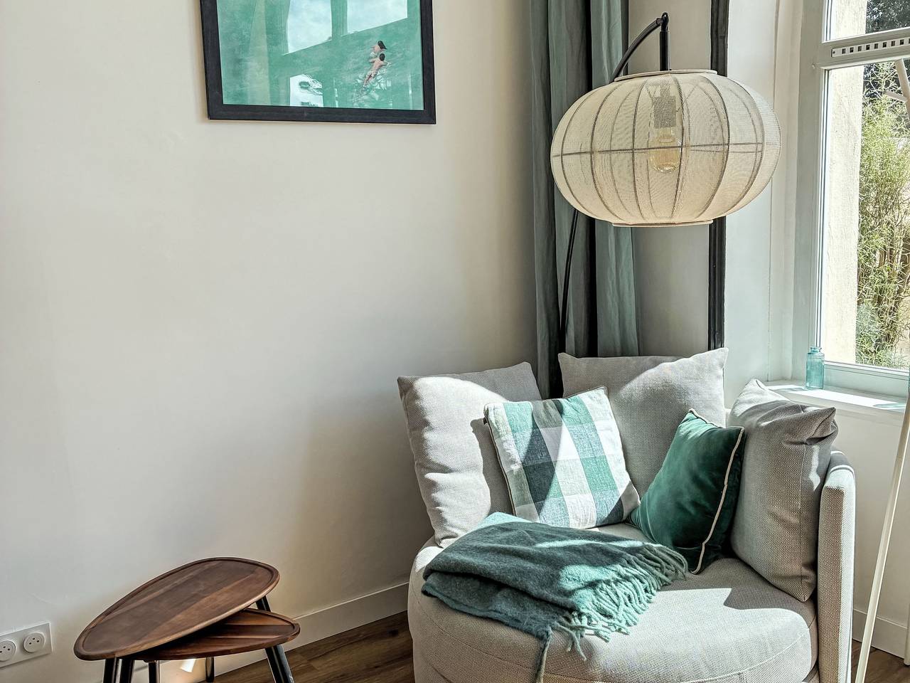 Ganze Wohnung, Apartment "Blue dream" in Strandnähe in Carantec, Ceinture Dorée