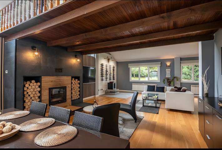 Location de vacances pour 8 personnes, avec jacuzzi et jardin dans Asturies - 3