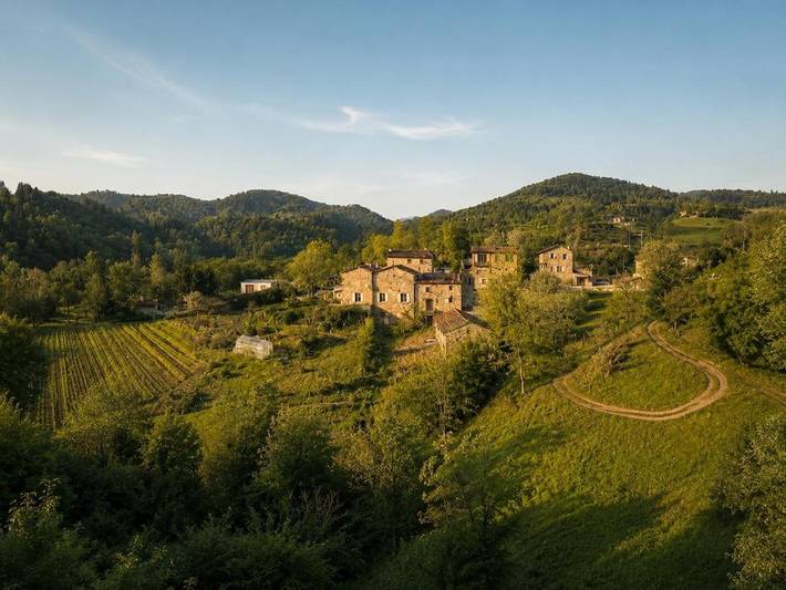 Maison de vacances pour 4 personnes, avec Balcon ainsi que Terrasse et Vue