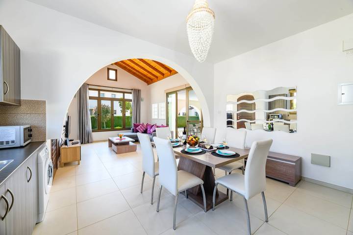 Bungalow für 6 Personen, mit Garten und Terrasse auf Zypern - 4