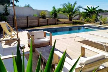 Location de vacances pour 6 personnes, avec jardin à Arcangues