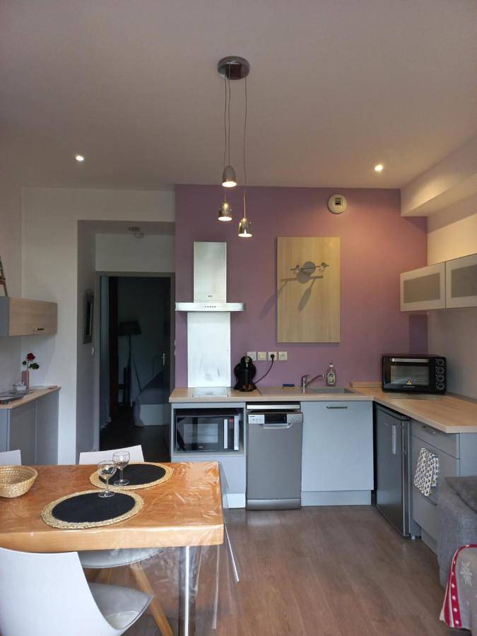 Appartement de vacances pour 2 personnes, avec Balcon ainsi que Terrasse et Vue