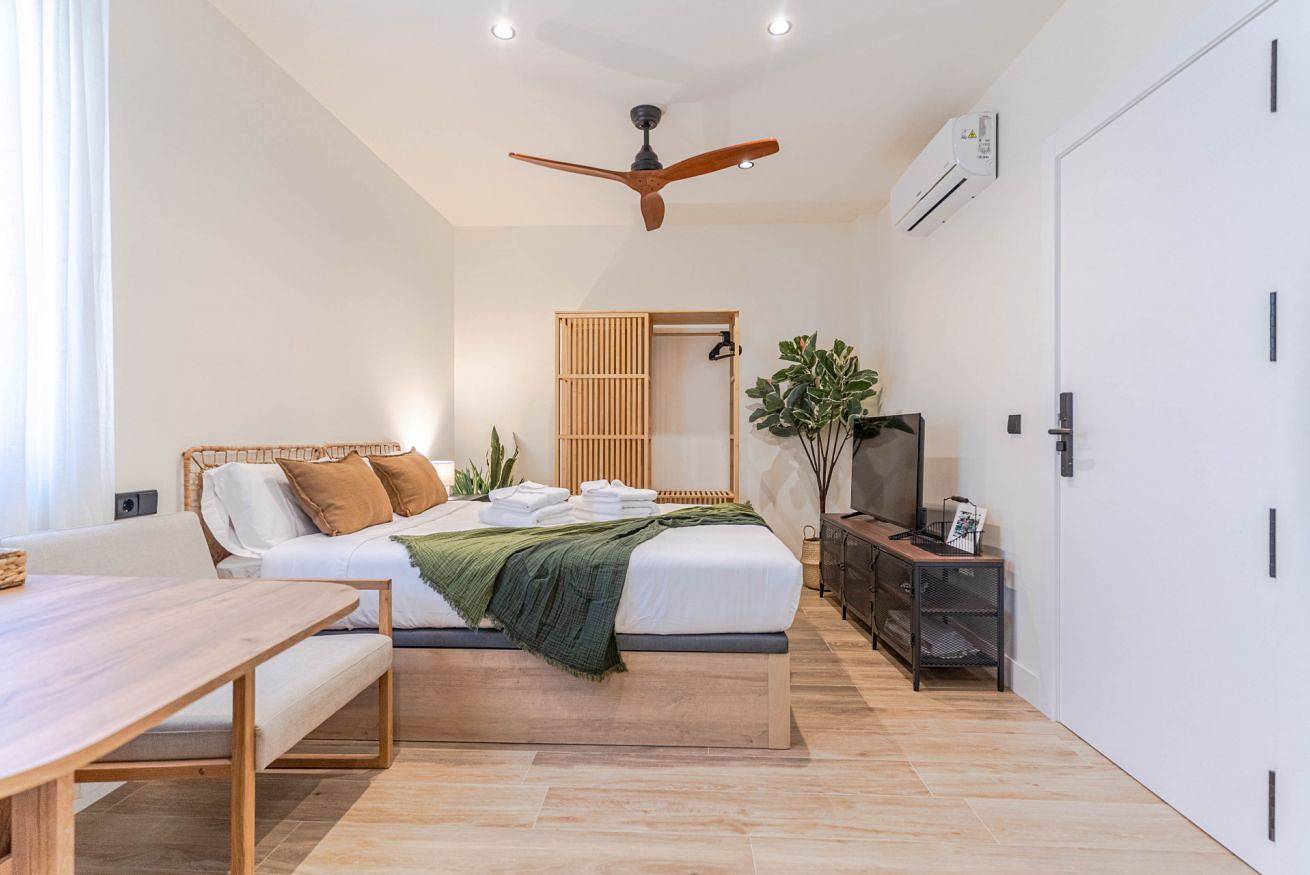 Geheel appartement, Plaza Larga Suite Modern Studio in the City Center in Centro-Sagrario, Granada