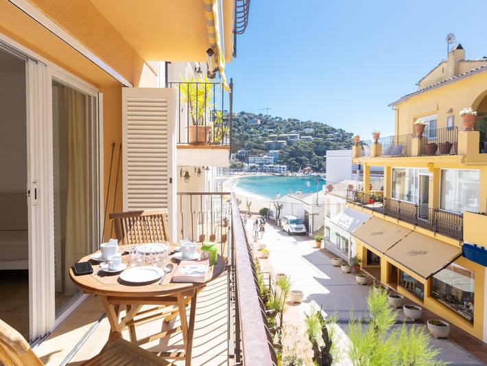 Vakantieappartement voor 6 personen, met balkon in Llafranc