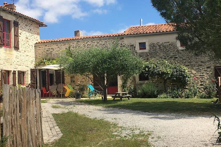 Maison de vacances pour 8 personnes, avec jardin
