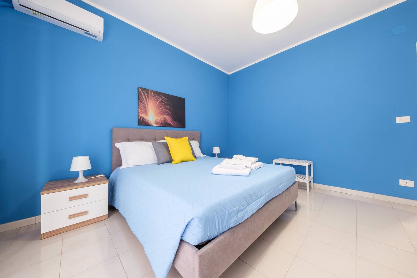 Kamer 'Stromboli' met Uitzicht op Zee, Wi-Fi en Airconditioning in Pace del Mela, Provincie Messina