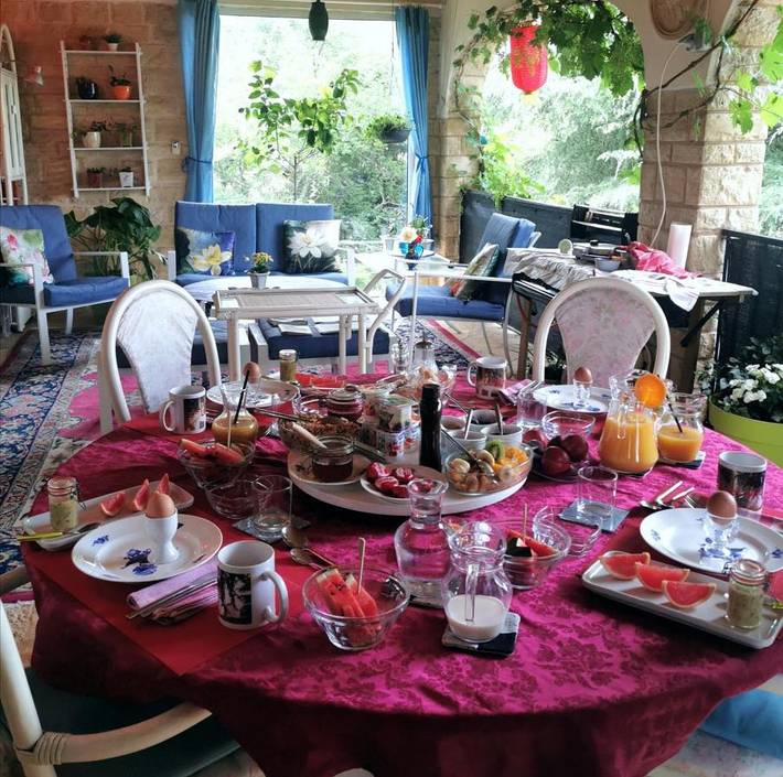 Chambre d’hôte pour 6 personnes, avec jardin et jacuzzi dans le Lot - 4