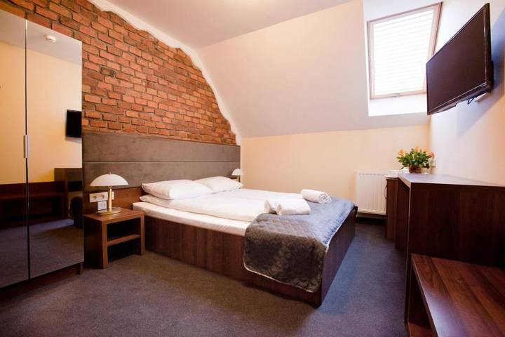 Apartahotel para 3 personas en Cracovia