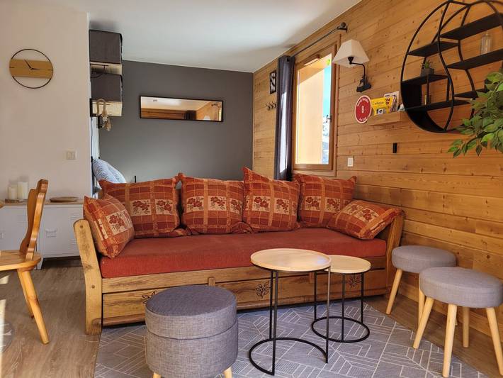 Studio entier, Studio spacieux avec terrasse à Pra Loup pour 4 pers. in Pra-Loup (station de ski), Pra-Loup
